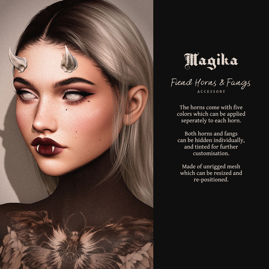 Magika - Fiend Horns & Fangs