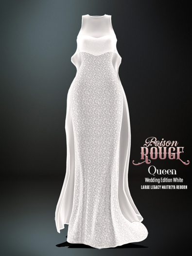 POISON ROUGE Queen Wedding Edition White