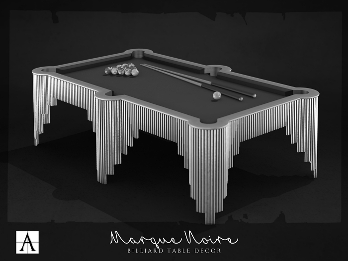 Architect. Marque Noire Billiard // Fatpack