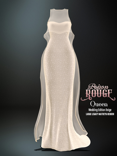 POISON ROUGE Queen Wedding Edition Beige 