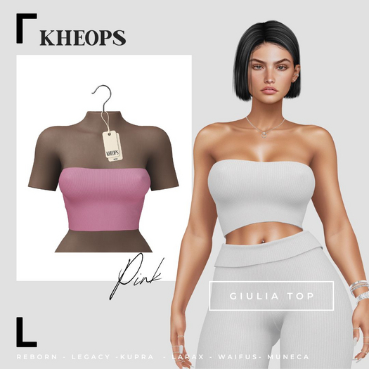 Kheops  /\ - GIULIA - TOP - Pink