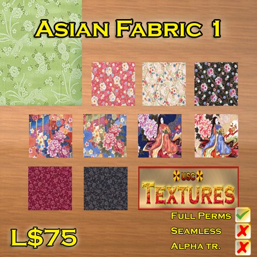 USC Textures - Asian Fabric1