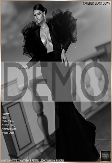 SAS - DEMO Crushed Gown (LaraX & MB) 