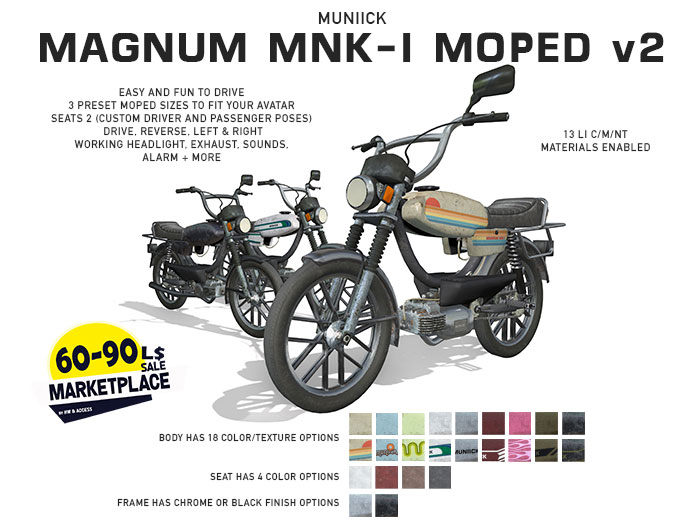 Muniick - Magnum MNK-I Moped