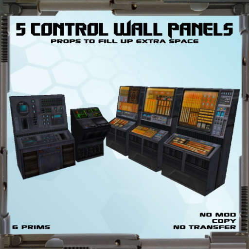 5 Control Wall Panels