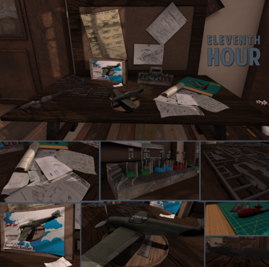 11th Hour: Model Airplane Workbench - RARE