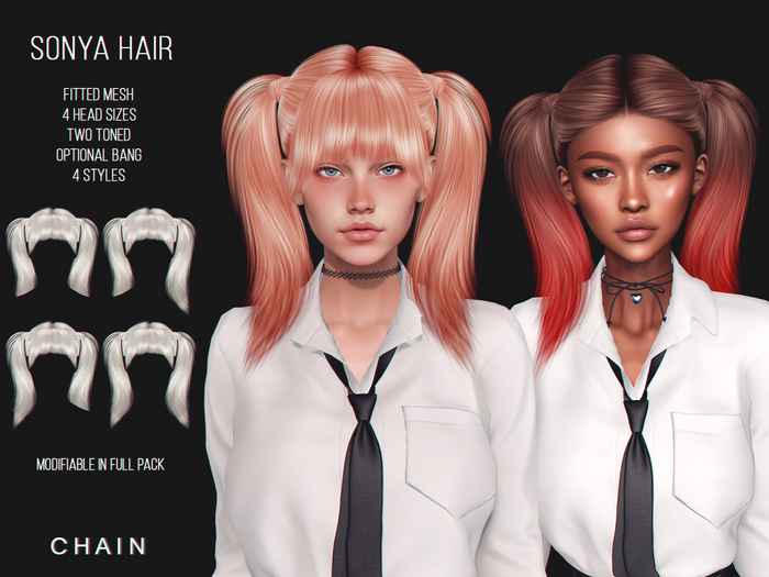 CHAIN - Sonya Hair - Multicolor