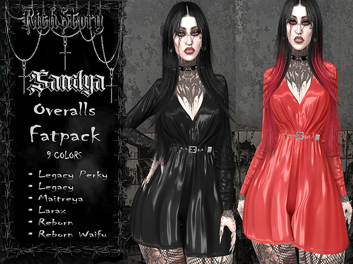 RICH STORY Sandya OVERALS LATEX  Fatpack