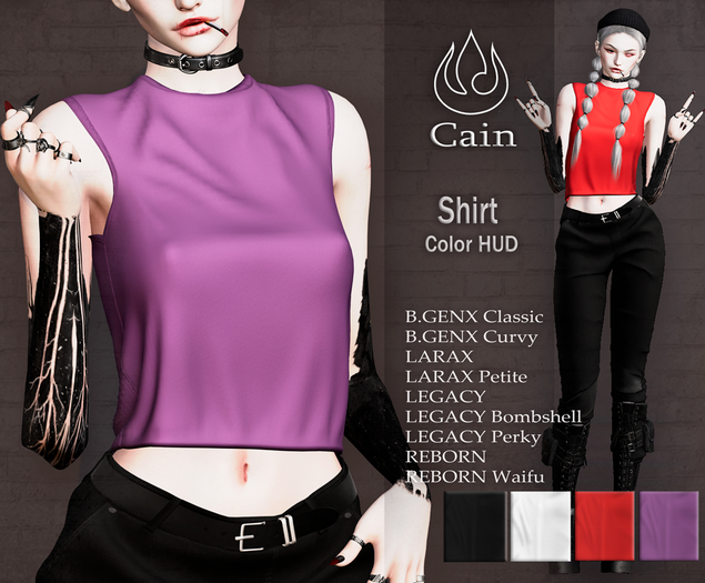Cain - Shirt  Color (hud)