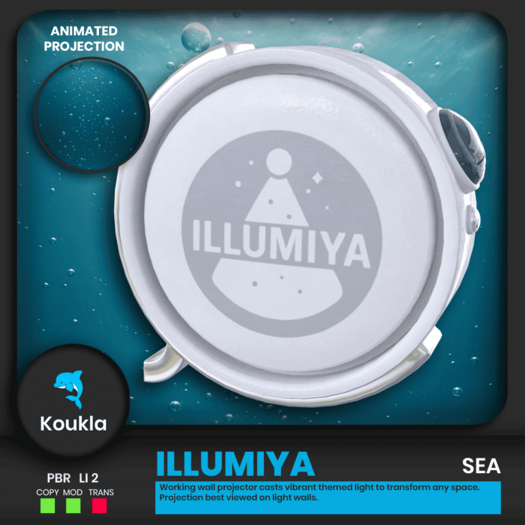 Koukla // Illumiya  Projector / Animated /  Sea