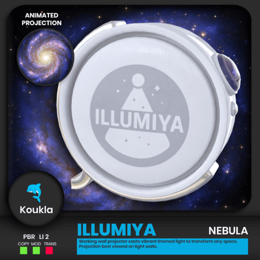 Koukla // Illumiya  Projector / Animated / Nebula