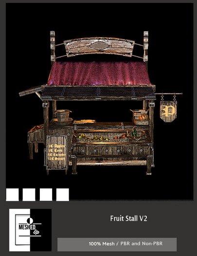 MeshedUp: Fruit Stall V2