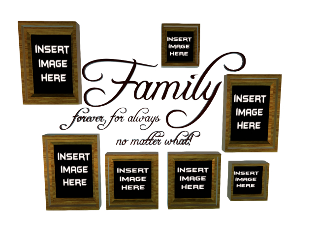 Family Forever Wall frame
