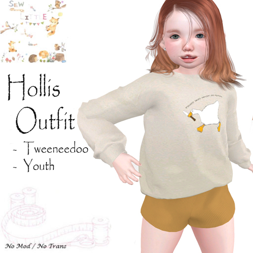 -S- Hollis Outfit Tweeneedoo & Youth