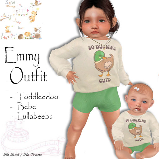 -S- Emmy Outfit TD, BB, LB