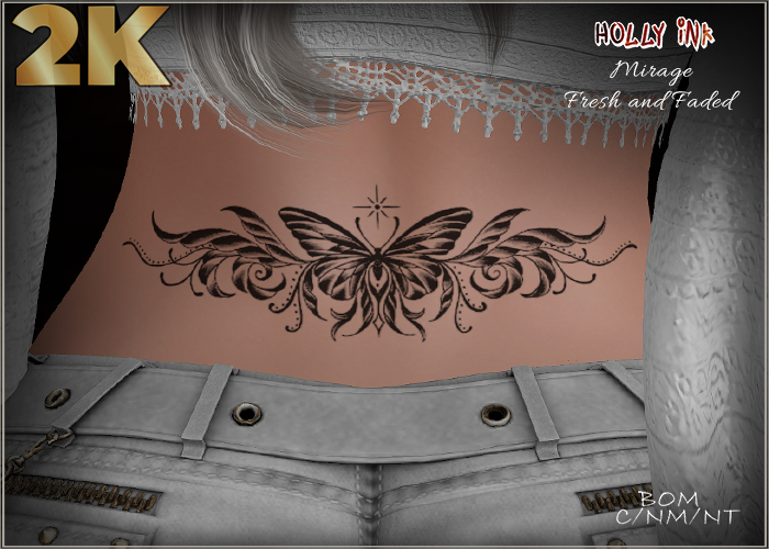 Holly Ink - Mirage 2K  BOM tattoo