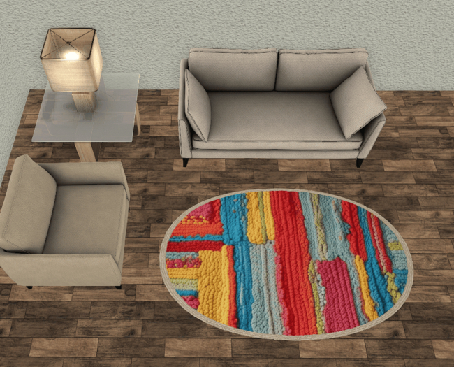 Rug oval #035