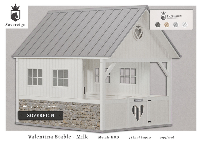 Sovereign - Valentina Stable - Milk
