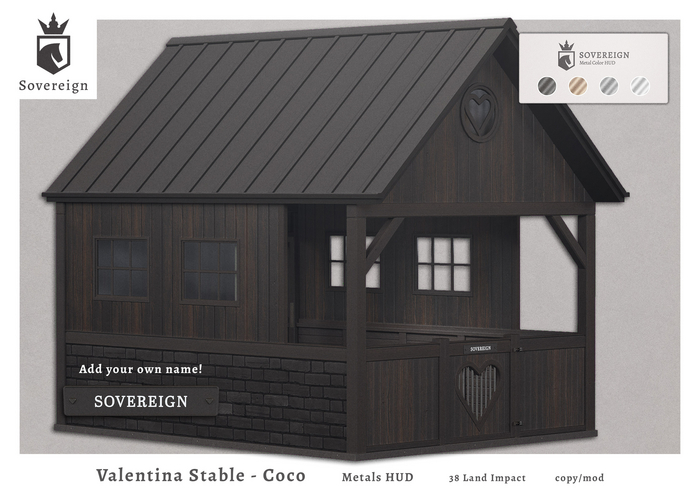 Sovereign - Valentina Stable - Coco