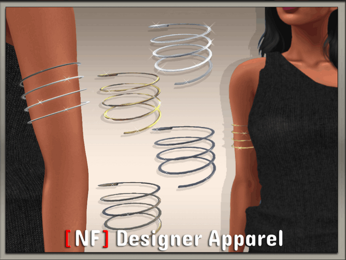 [NF] Jewelry Arm Cuffs