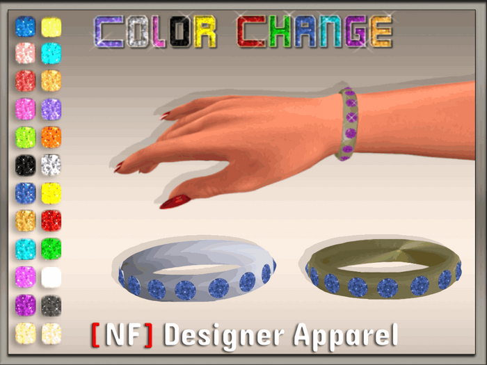 [NF] Jewelry Color Change Bangle Bracelets