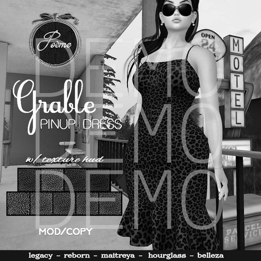 {Poeme} DEMO Grable Pinup Dresses