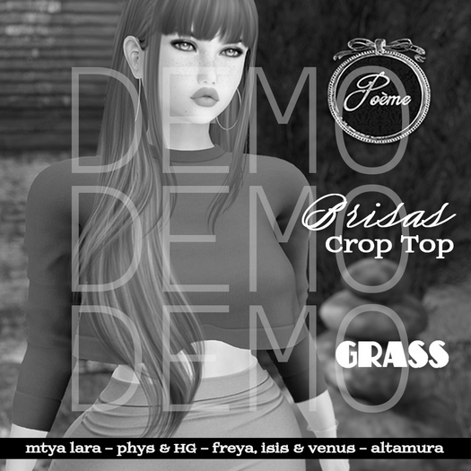 {Poeme} DEMO Brisas Crop Tops