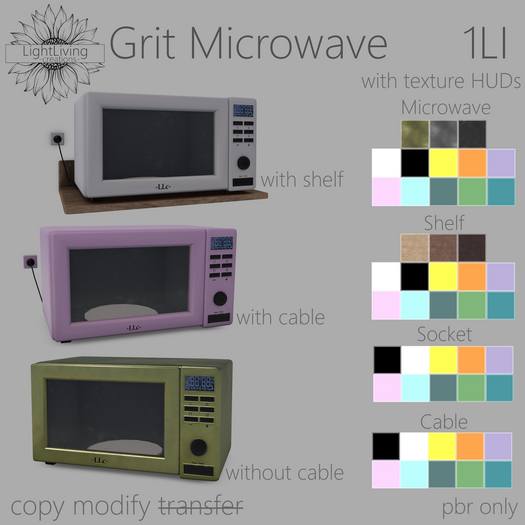 ~LLc~ Grit Microwave 1LI w. texture HUD