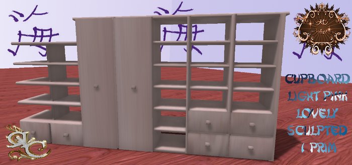 Cupboard light pink
