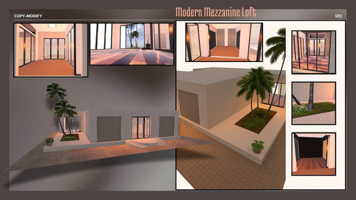 Modern Mezzanine Loft - Copy/Modify