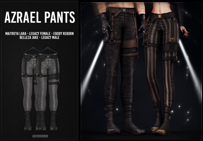 AsteroidBox. Azrael Pants - Gray