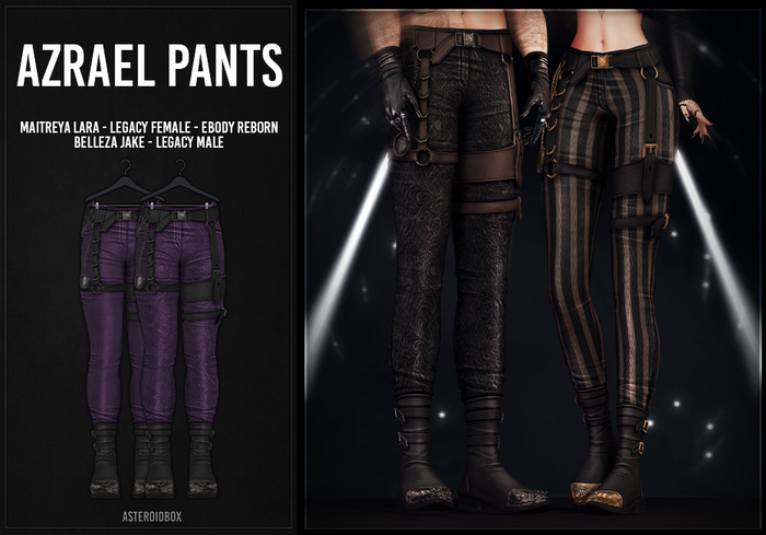 AsteroidBox. Azrael Pants - Purple