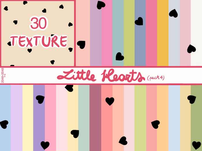 Little Hearts (pack4)