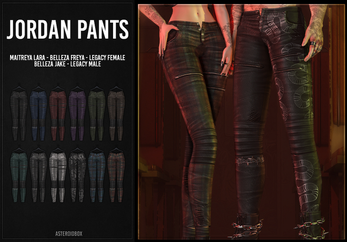 AsteroidBox. Jordan Pants - Fatpack