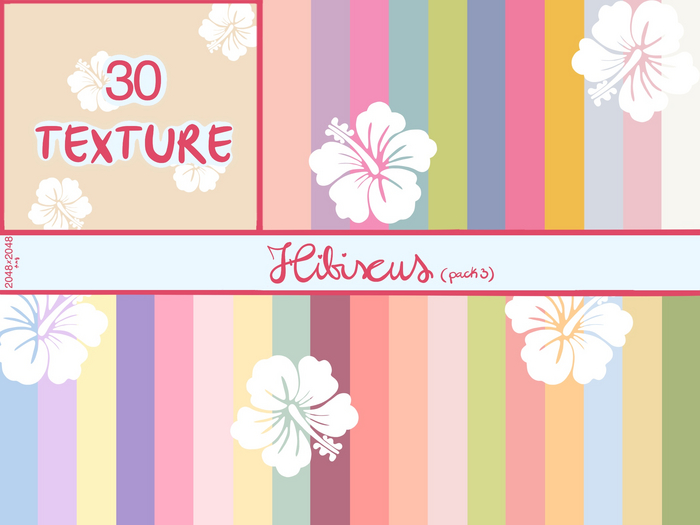 Hibiscus (pack3)
