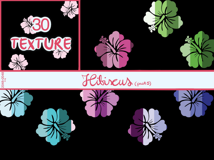 Hibiscus (pack5)