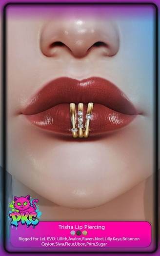 *PKC* Trisha Lip Piercing