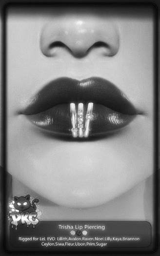 *PKC* Trisha Lip Piercing DEMO