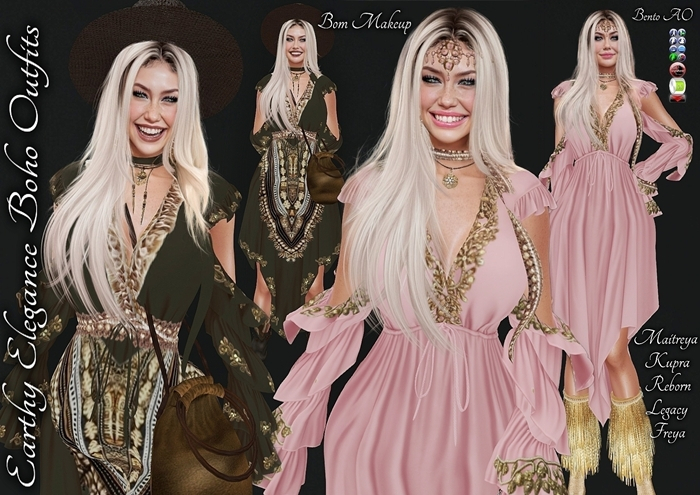 Earthy Elegance Boho Outfit