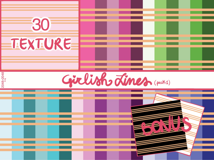 Girlish Line (pack1)