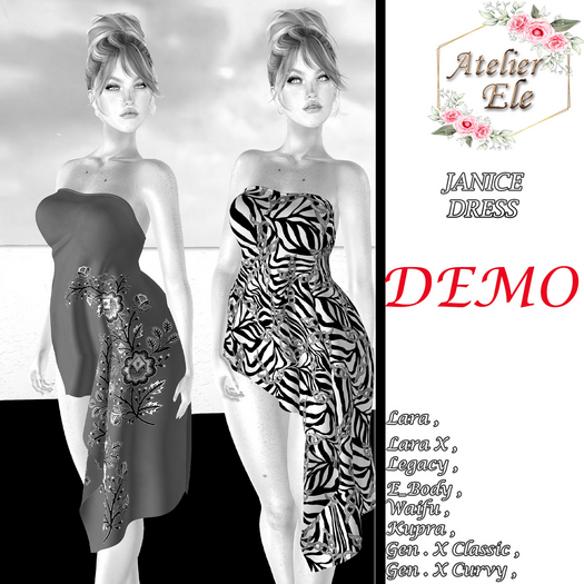 {AE} [ DEMO ]  JANICE DRESS