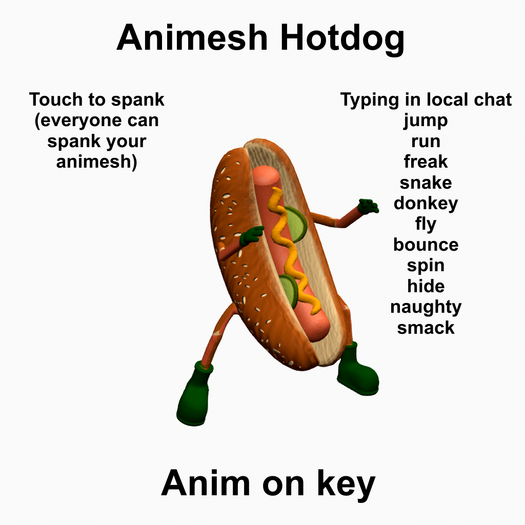 Animesh Hotdog (anim on key)