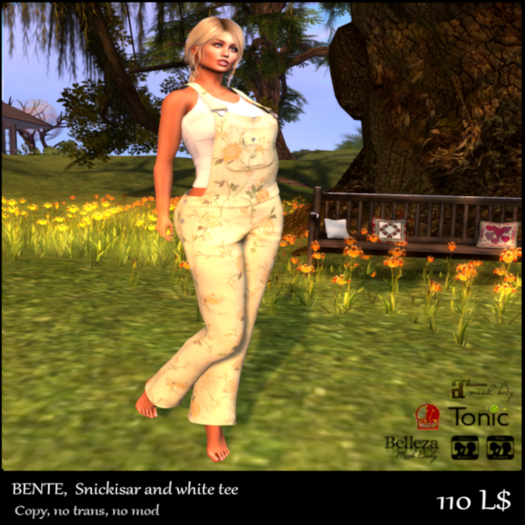 *vS* Bente Snickisar Yellow