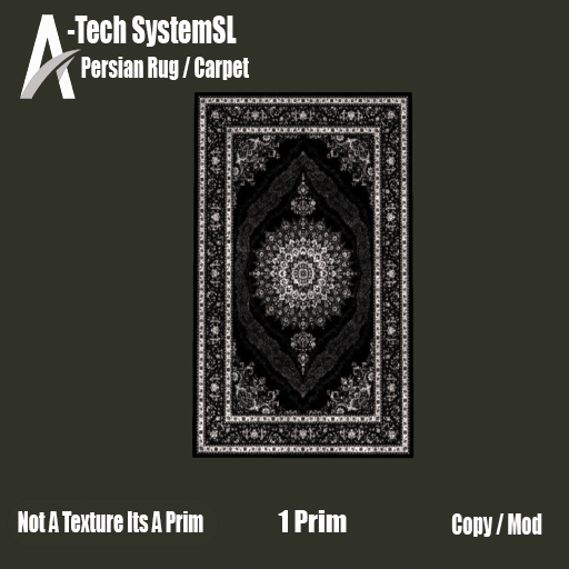 ATech SystemSL - 3 Black Persian Carpet