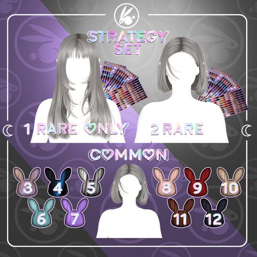 2.Hyewon Hair - Strategy Set - Usagi Society RARE