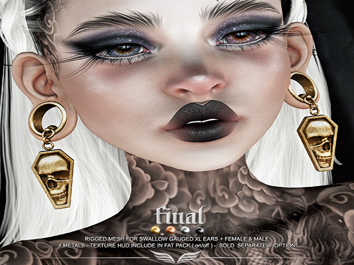 A*S FINAL_^^Swallow^^Gauged XL Ears _FATPACK_(wear me)