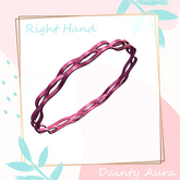 Pink Wavy Bracelet LARAX & Unrigged