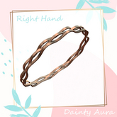 Rosegold Wavy Bracelet LARAX & Unrigged