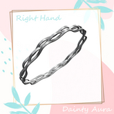 Silver Wavy Bracelet LARAX & Unrigged
