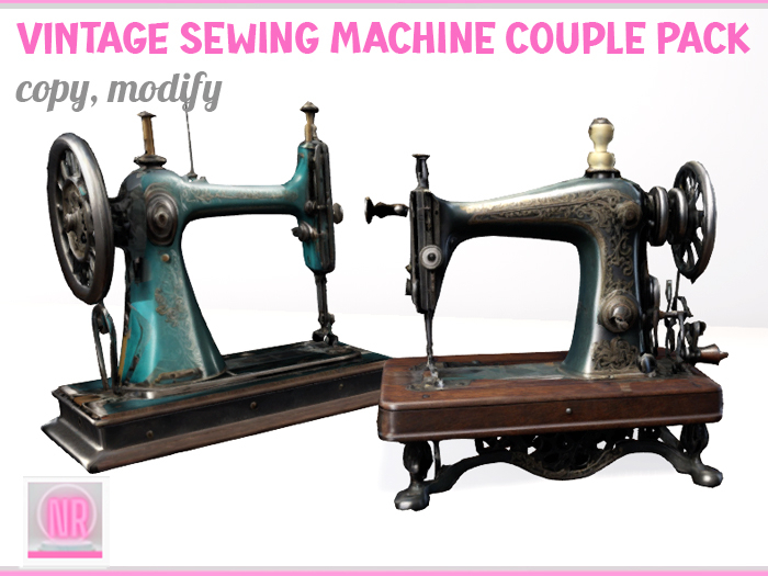 Vintage Sewing Machine Couple Pack 